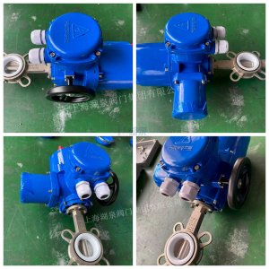 D971X-10/16電動(dòng)對(duì)夾蝶閥（適用于DN40與DN5
